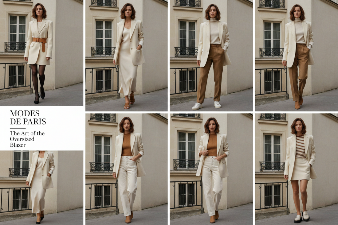 Comment Porter un Blazer Oversize Femme : 5 Looks Stylés pour Toutes les Occasions